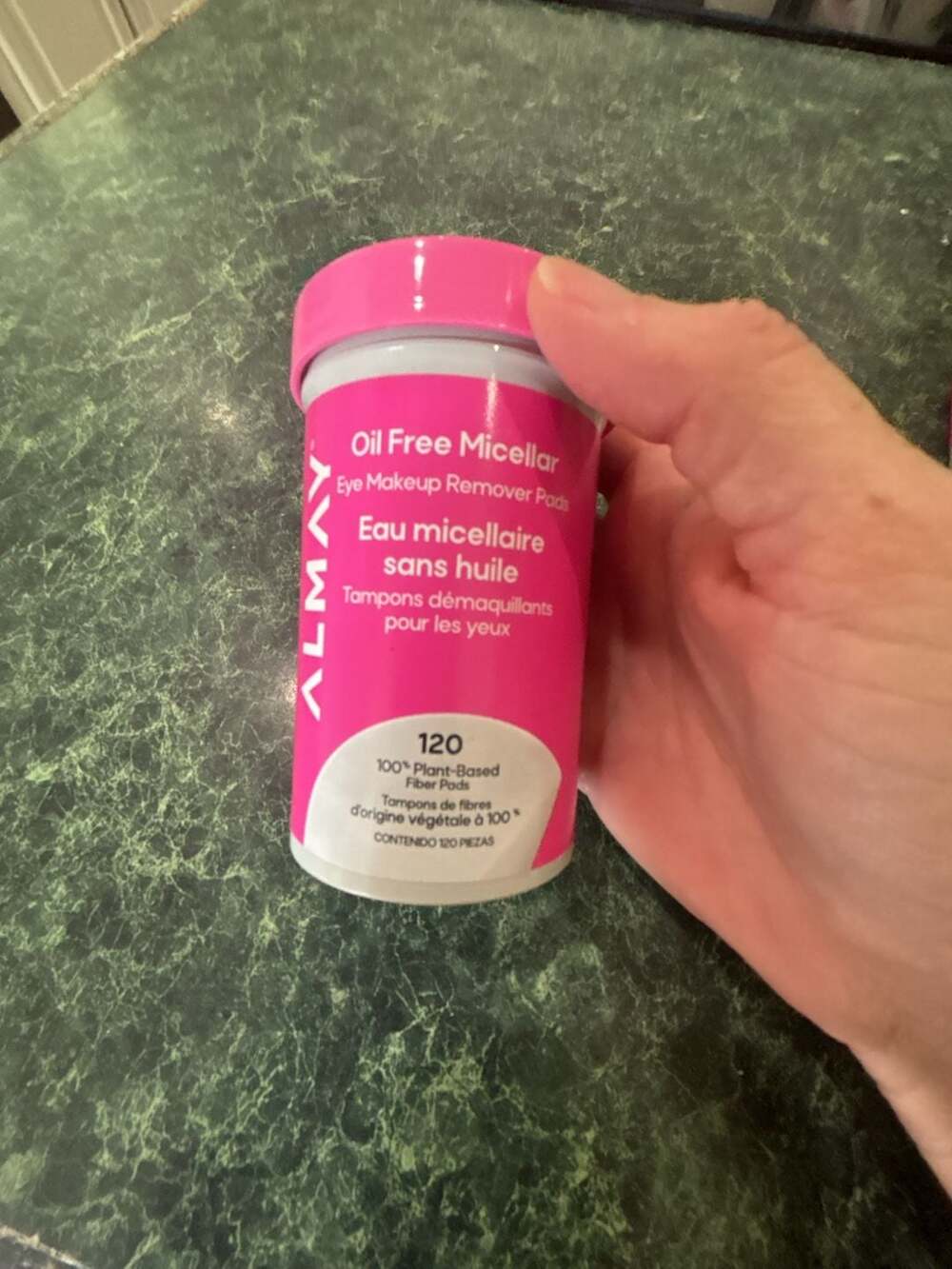 Almay Oil Free Micellar Eye Makeup Remover Pads 120 Count